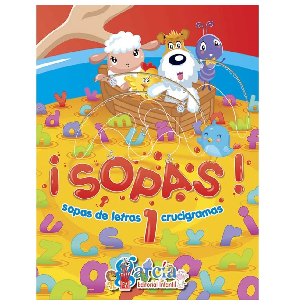 LIBRO ACT. EDU. SOPA LETRAS CRUCIG. GARCIA 1 1204 C.48