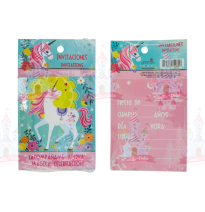 INVITACION SSUAJE UNICORNIO GRANMARK SS PAQ. C8 C.24