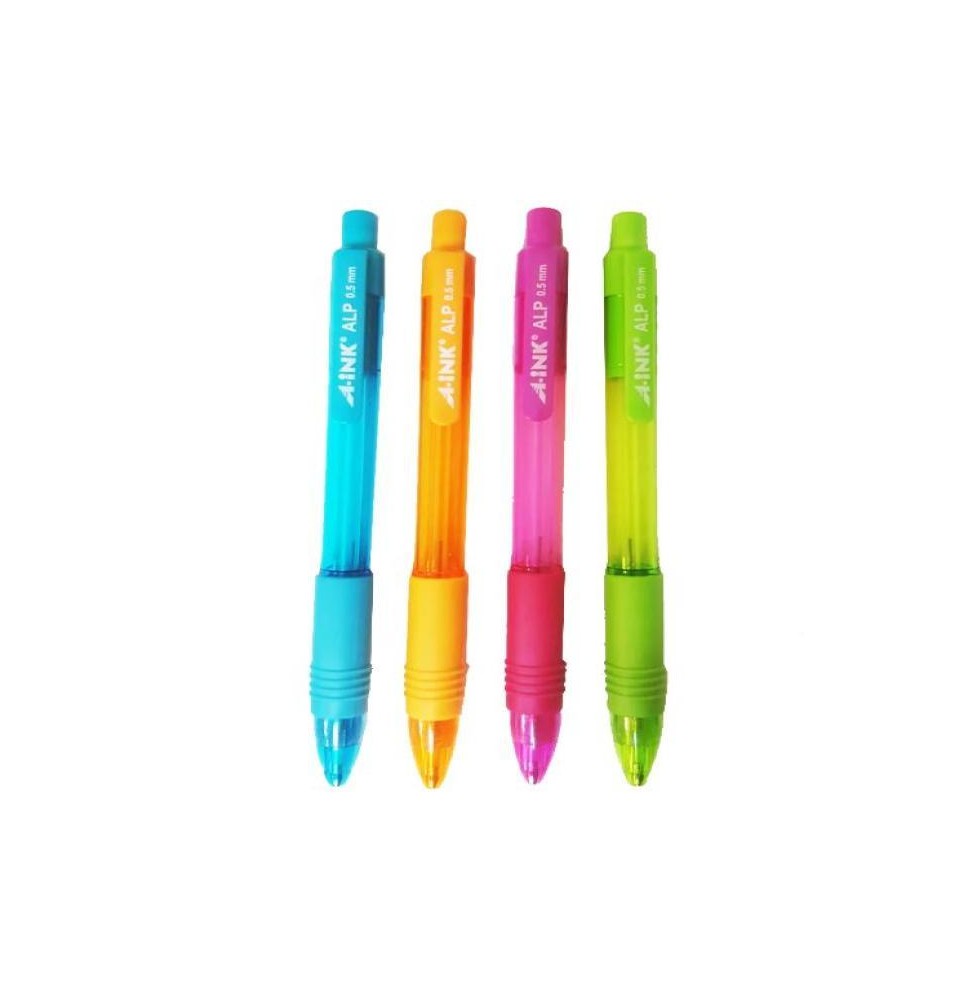 LAPICERO 0.5MM A-INK CGRIP ALP-S COL.SURT E.12 C.144