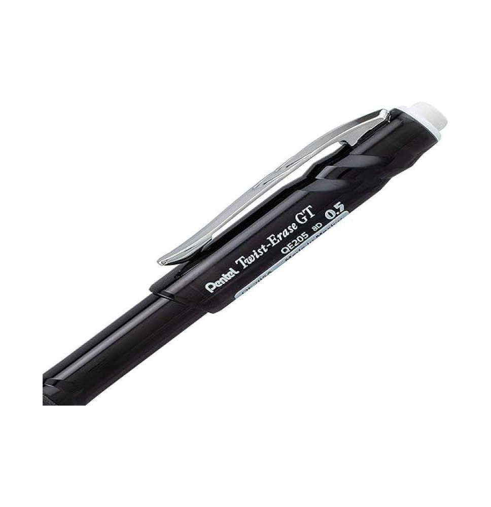 LAPICERO 0.5MM TWIST ERASE PENTEL QE205A NGO. E12C576