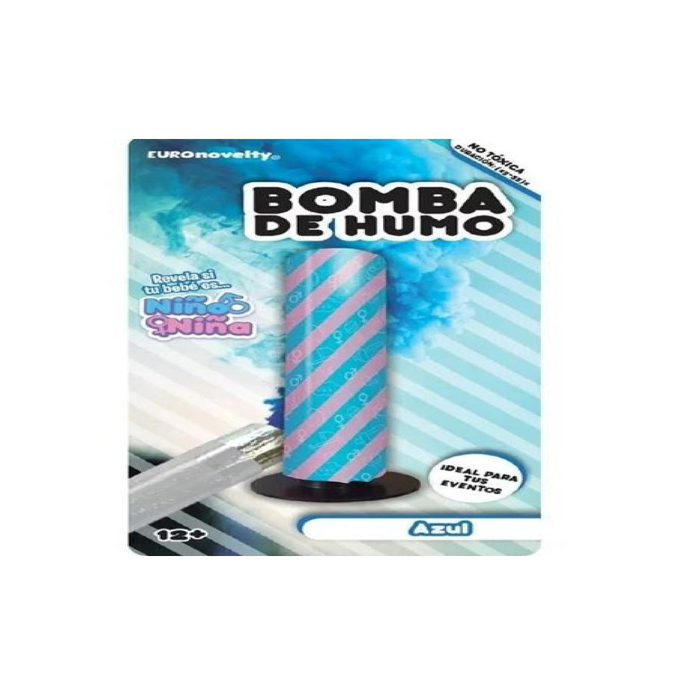 BOMBA DE HUMO BABY AZUL EURO E.6
