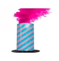 BOMBA DE HUMO BABY ROSA EURO E.6