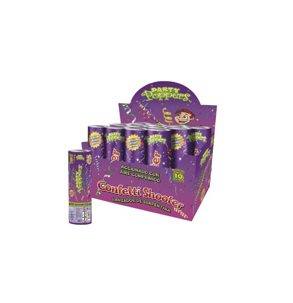 BASUCA PARTY POPPER CONFETTI EURO 20 CM E.24