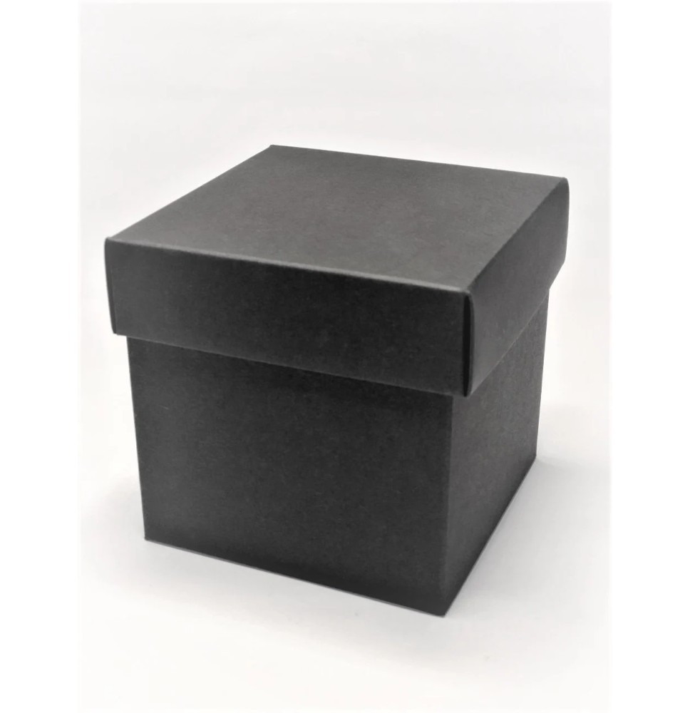 CAJA CUBO CORRUGADA NEGRO 22 45X38 PADCOLOR JGO E.8