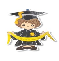 MAXIPOSTER NIÑA GRADUADA 42.5X105CM 3097 PADCOLOR 1PZA E.25