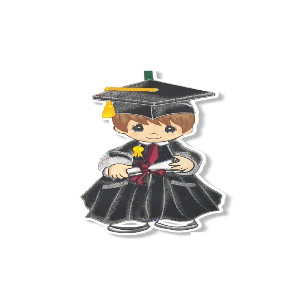 MAXIPOSTER NIÑO GRADUADO 42.5X105CM 3096 PADCOLOR 1PZA E.25
