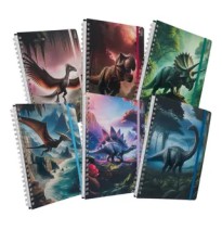 CUADERNO PROF. DINOSAURIOS P.D. PRINTAFORM RAY ESP 100H C.12