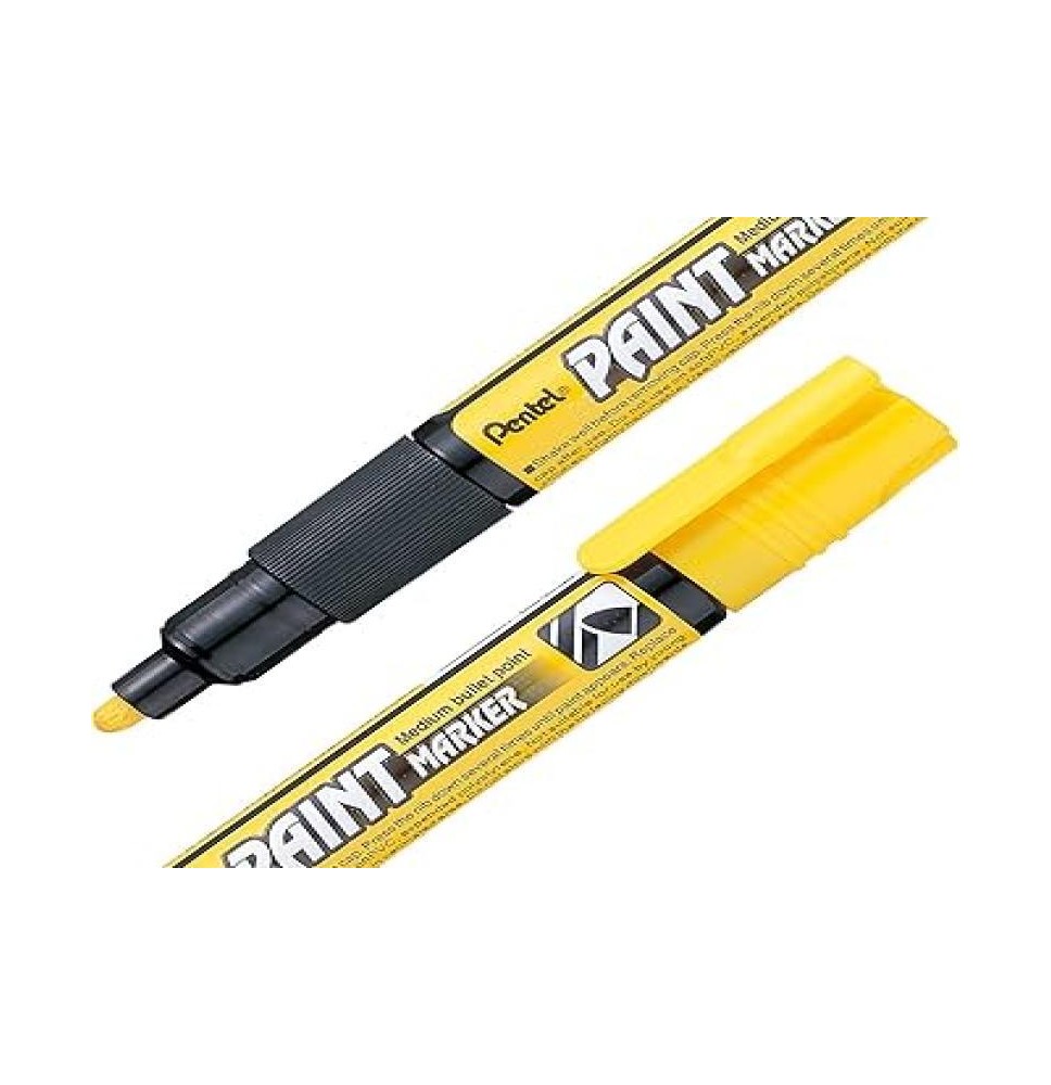 MARCADOR PERM. DELG. PAINT MMP20-GO PREDONDA. AMAR. E12