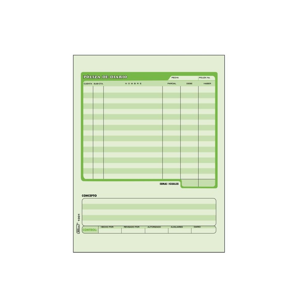 POLIZA DE EGRESOS 1005 PRINTAFORM CTA. 50H. E.3 C.48