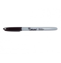 MARCADOR PERM. DELG. TATOO BACO P.F. NEGRO E10 C200
