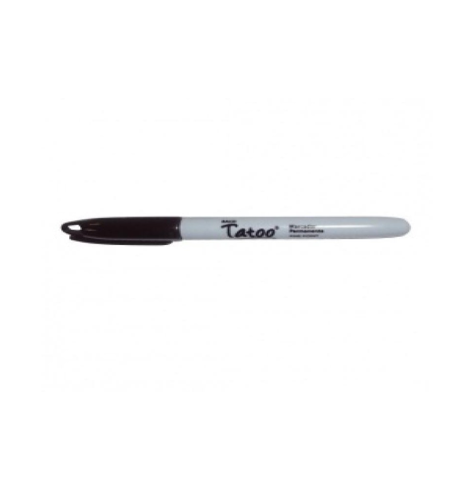 MARCADOR PERM. DELG. TATOO BACO P.F. NEGRO E10 C200