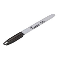 MARCADOR PERM. DELG. TATOO BACO P.F. NEGRO E10 C200