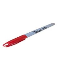MARCADOR PERM. DELG. TATOO BACO P.F. ROJO E10 C200