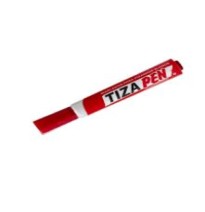 MARCADOR PPIZ. GRUESO TIZAPEN PLAST. ROJO E12 C288