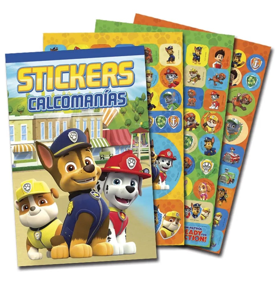 BLOCK CALCOMANIA PAW PATROL GRANM. C6H. E.12
