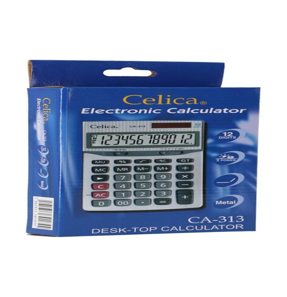 CALCULADORA SEMI ESCRIT. CELICA CA-313 12DIG. E.10 C.60