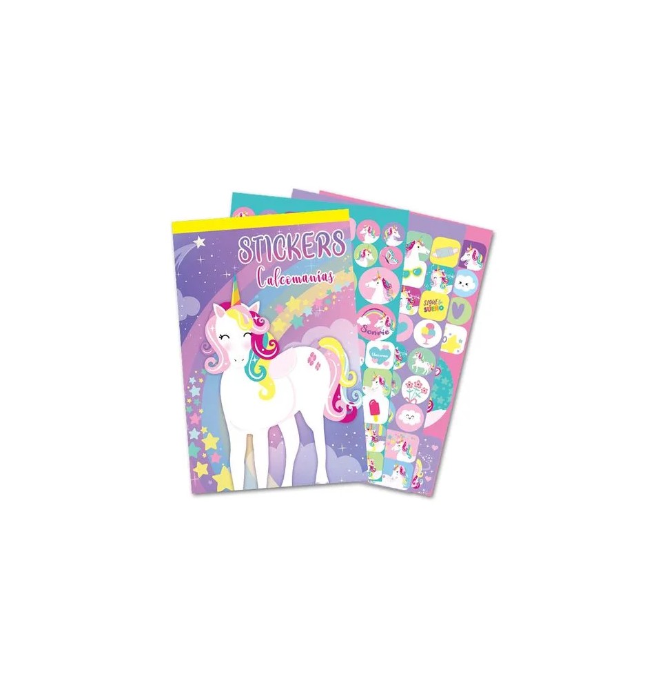 CALCOMANIA FANT.  UNICORNIO GRANMARK PAQ. C72 E.1