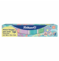 PINTURA TEMPERA 20ML. COL. PASTEL PELIKAN EST.C6 PZAS C.40