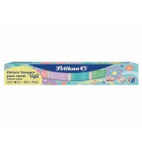 PINTURA TEMPERA 20ML. COL. PASTEL PELIKAN EST.C6 PZAS C.40