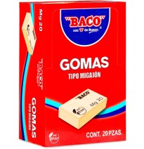 GOMA MIGAJON MG 20 BACO 4.0X2.5 E.20 C.400