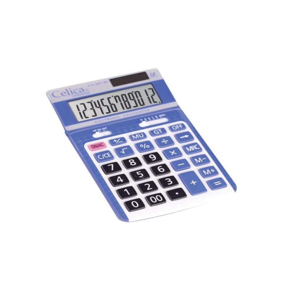 CALCULADORA ESCRIT. CELICA CA-2697BE AZUL 12DIG. E.10 40