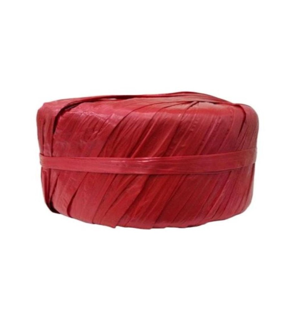 ROLLO RAFIA ROJO CONFETTI 100GRS C.200