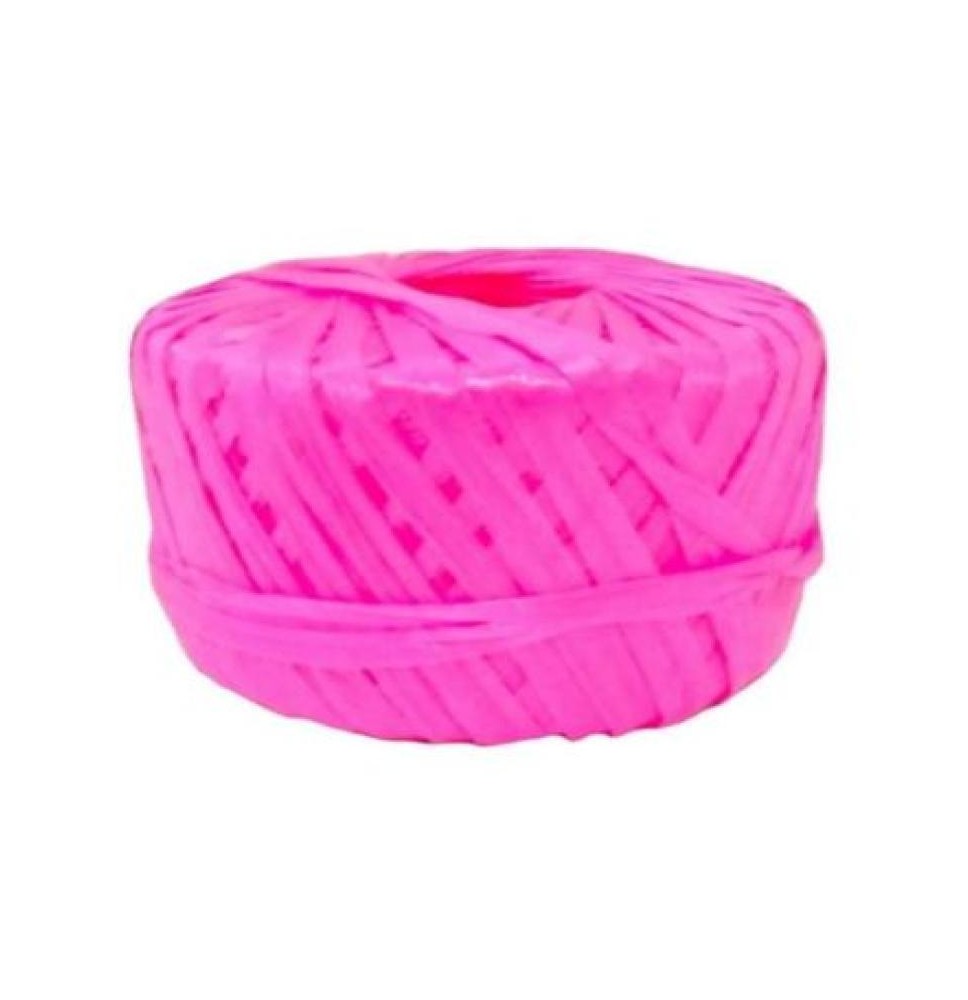 ROLLO RAFIA ROSA FIUSHA CONFETTI 100GRS C.200