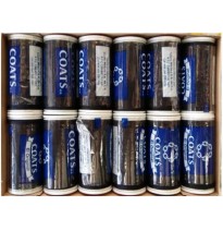 HILO SERALON DE COSTURA 200MTS CAFE 176 CAJA C12 C44