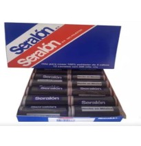 HILO SERALON DE COSTURA 200MTS NEGRO 4000 CAJA C12 C44