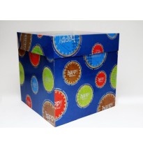 CAJA CUBO FELICIDADES SLIC. GOSTECH 4 14X14X12CM. E10