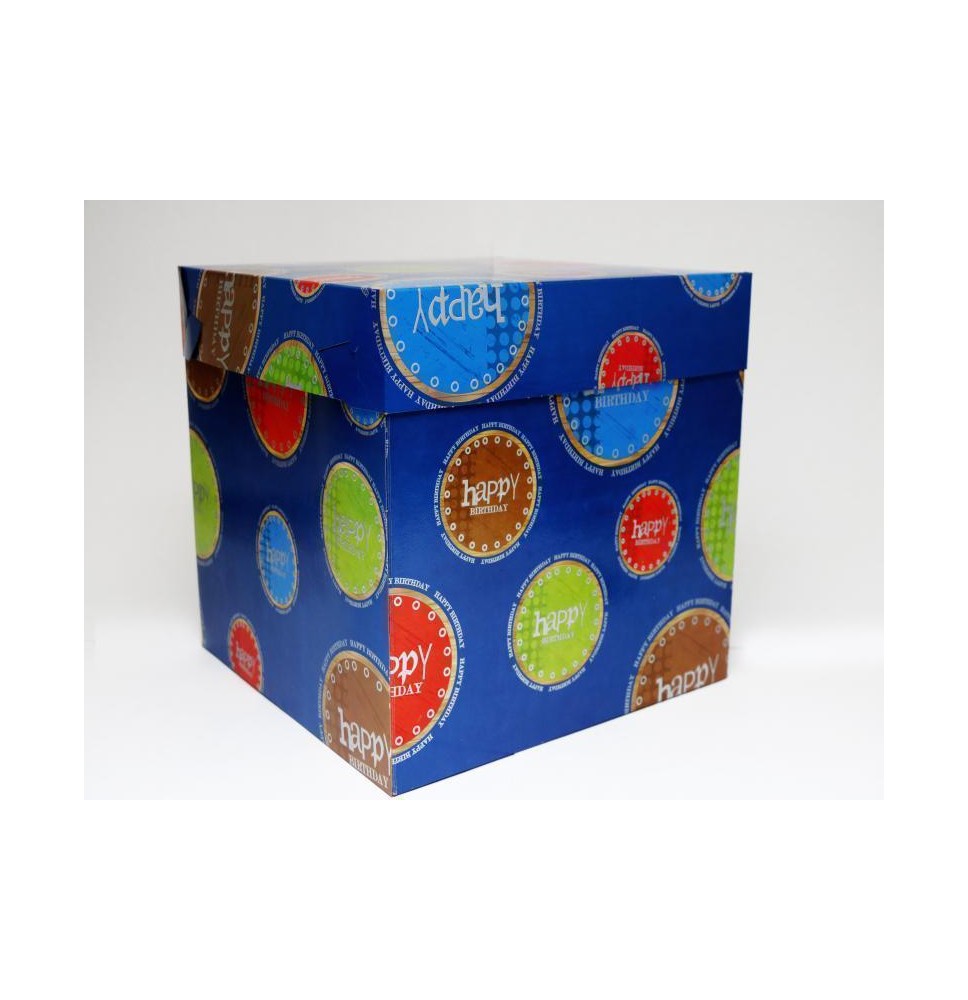 CAJA CUBO FELICIDADES SLIC. GOSTECH 4 14X14X12CM. E10