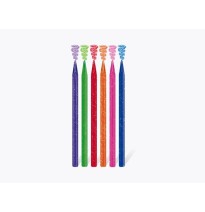 CRAYONES EST.C6 PELIKAN TRIANG. JUMBO GLITTER E6