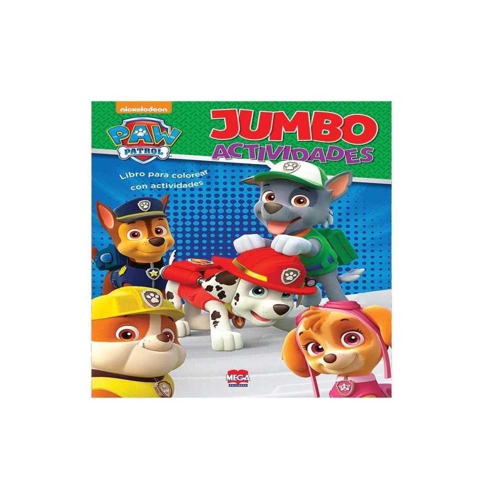 LIBRO P COLOREAR JUMBO ACTIV. PAW PATROL 5512 C.38