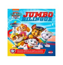 LIBRO P COLOREAR JUMBO ACTIV. BILINGUE PAW PATROL 5521 C.38