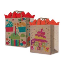 BOLSA KRAFT CAPLIC. GDE. FELICIDADES GRANMARK E.6