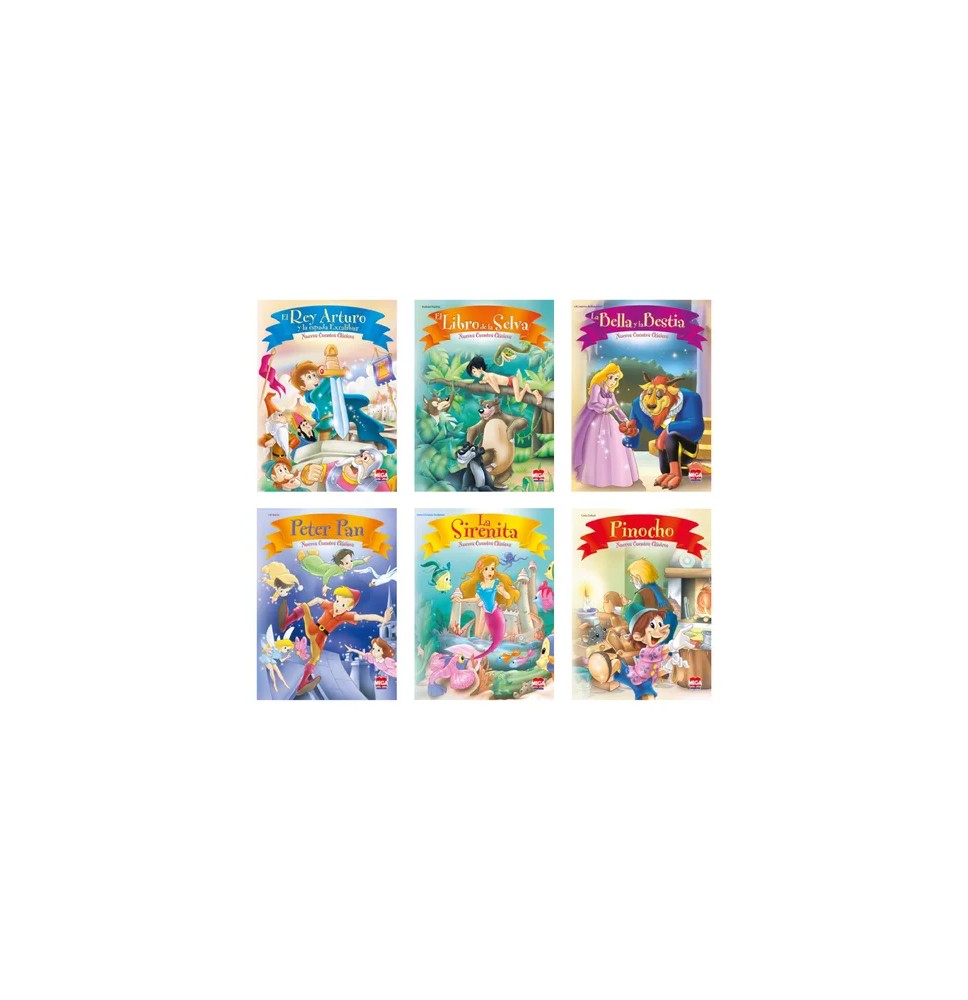 CUENTO NVOS. CUENTOS CLASICOS 6031 MEGA 6 TIT. C504