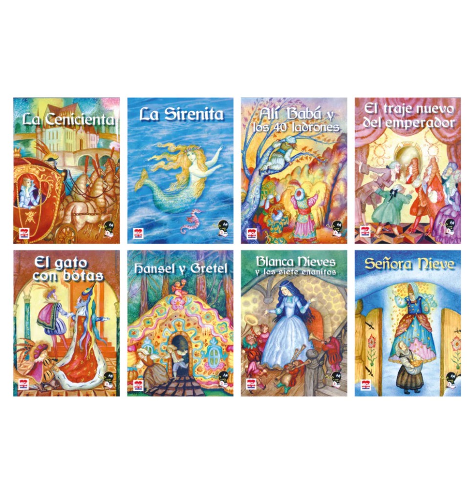 CUENTO MIS MEJORES CUENTOS MEGA 6070 8 TIT. C.512