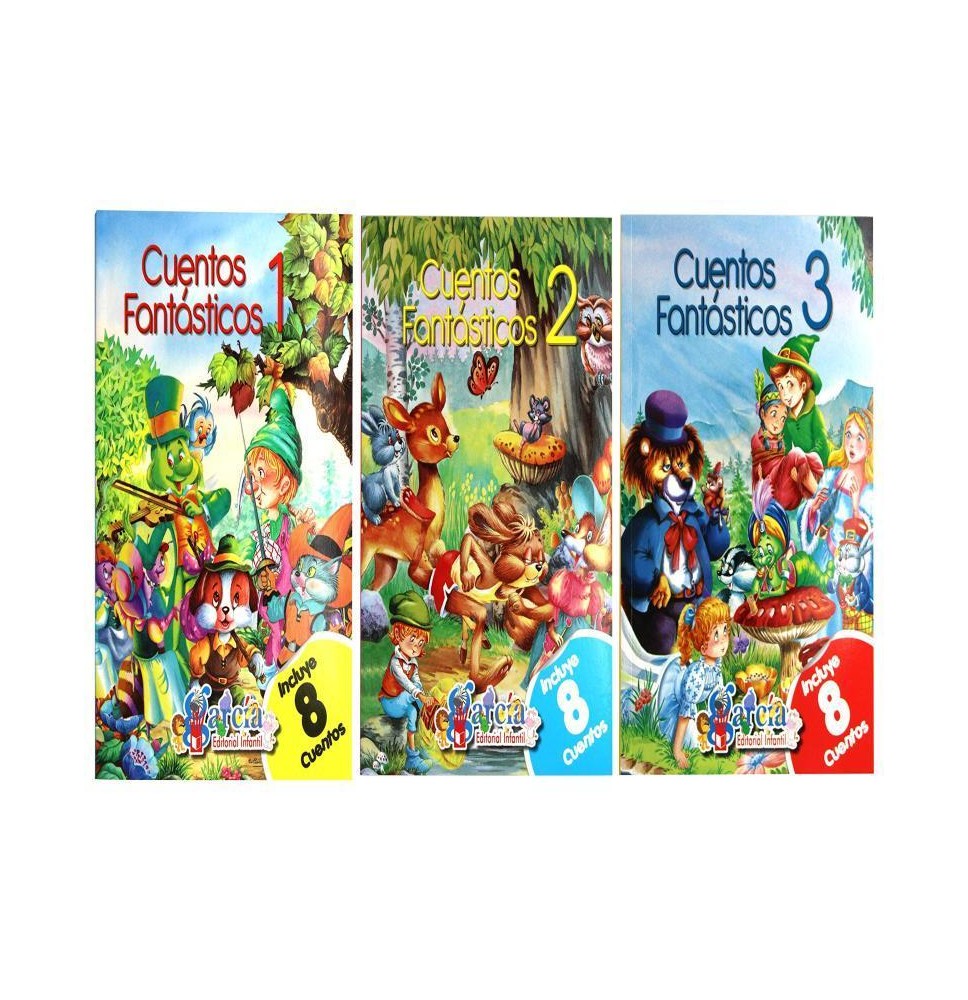 CUENTO EMPASTADO CTOS. FANTASTICOS GARCIA 3T 910 C.60