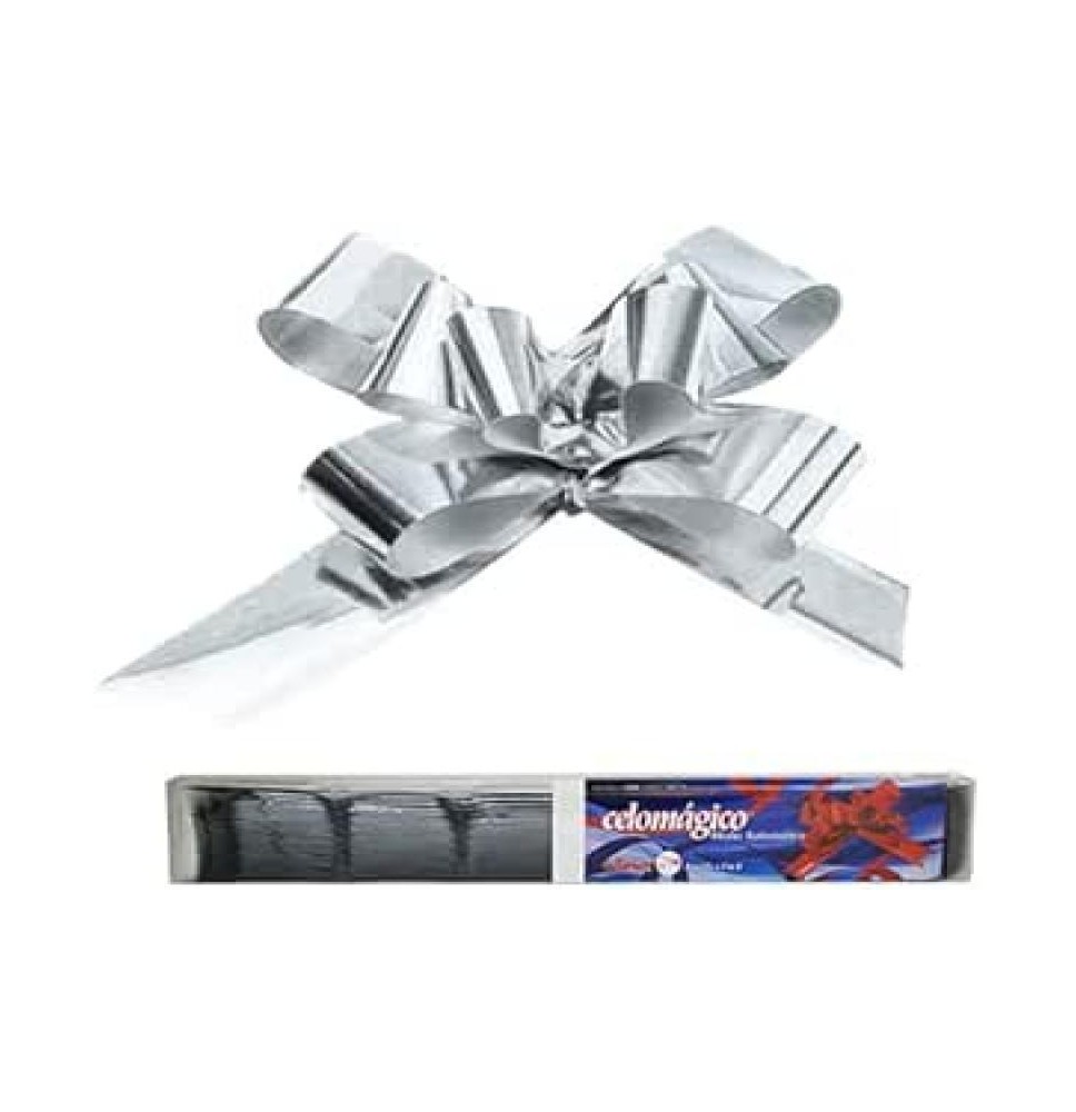 MOÑO CELOMAG. MET. LISO MED. PLATA JANEL CJ.C50 C20