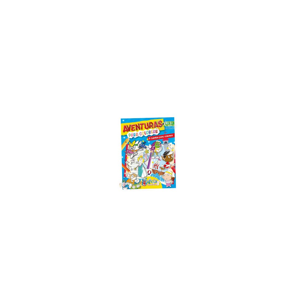 LIBRO ACT.EDU. AVENTURAS PARA COLOREAR GARCIA 1T 1220 C48