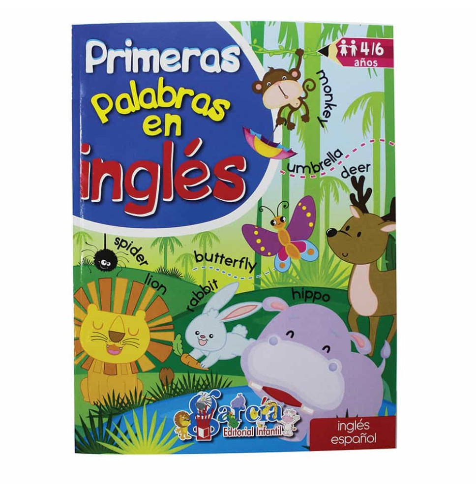 LIBRO ACT.EDU.PRIMERAS PALAB. EN INGLES GARCIA 1T 1240 C.40