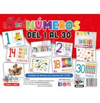 TARJETAS PORTADORES NUMEROS DEL 1 AL 30 GARCIA P005 C15
