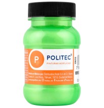 PINTURA ACRILICA POLITEC 100ML. VDE HOJA MET. 528 E.6 C.36