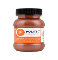 PINTURA ACRILICA POLITEC 100ML. CAFÉ MET. 504 E.6 C.36