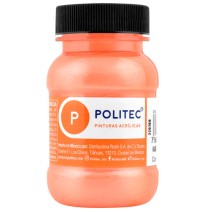 PINTURA ACRILICA POLITEC 100ML. NARANJA MET. 508 E.6 C.36