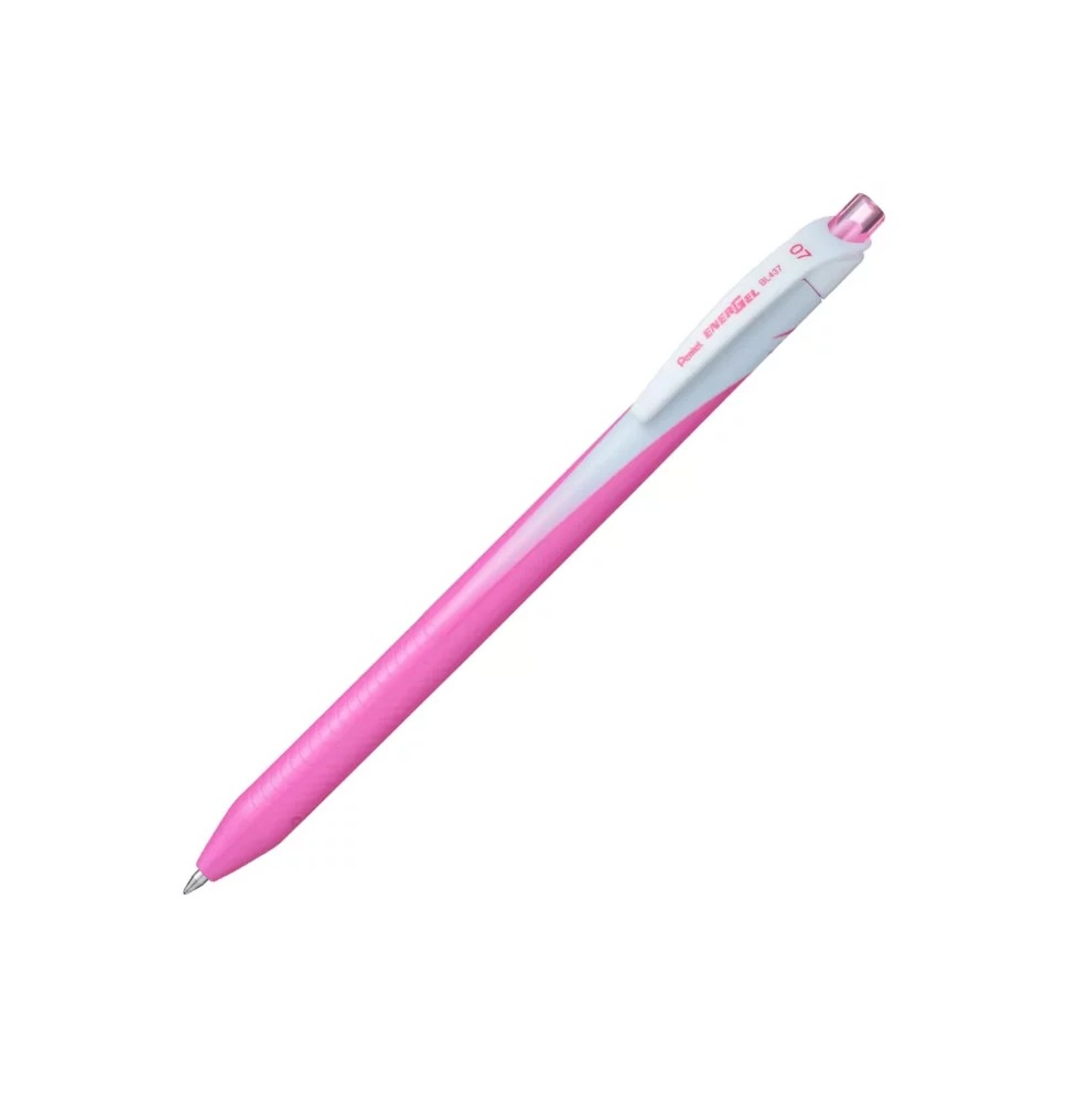 BOLIGRAFO GEL ENERGEL BL437P PENTEL 0.7MM RT ROSA 12576