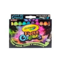 CRAYONES EST.C10 CRAYOLA BRILLANTE REDONDO 524534 C24