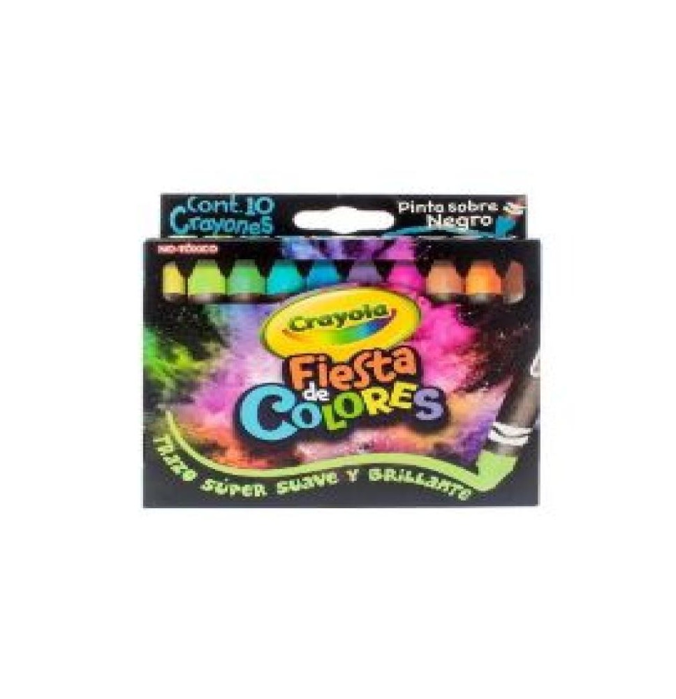 CRAYONES EST.C10 CRAYOLA BRILLANTE REDONDO 524534 C24