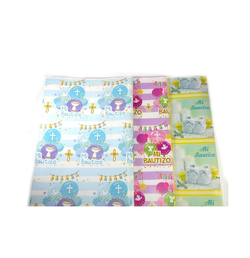 PAPEL COUCHE BAUTIZO GRANMARK 50X70 CM. E.25 C.1000