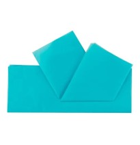 PAPEL CHINA 50X75 CM. AZUL TURQUESA E.100 C.1000